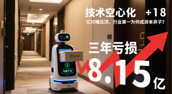 永信证券 酒店机器人龙头三年血亏8亿! 市占率全球第一却深陷IPO生死局